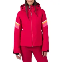 Rossignol Strawpile Jacket Rouge L Femme
