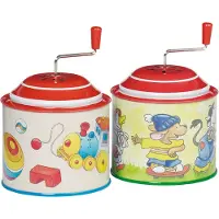 Goki Moulin à musique - - Métal - 11 cm - 7,5 cm - A partir de 2 ans