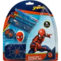 Spider-man Schreibset Spiderman 6-teilig (1x)