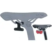 Busch + Müller Support pour le feu arrière sur la selle, distance de montage 50mm