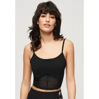 Superdry pour femme. W6011833A Corset Sport Tech noir (XL), Homewear, Coton, Multisport