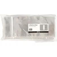 Creativ Company Sac transparent, Emballage alimentaire, Transparent