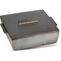 Dutchdeluxes Plat à Four Dutchdeluxes Rectangular Small Ceramic Platinum Matt