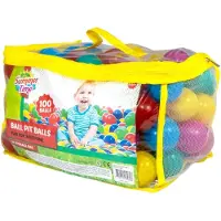 Summertime Balles de Piscine a Balles 100pcs Dans Un Sac