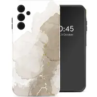 Selencia Coque arrière Vivid Samsung Galaxy A15 (5G) - Marble Light Brown