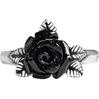 Alchemy Gothic Bague Gothic de - Token of Love - pour Femme - couleur argent - Taille XS