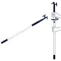 OceanSouth Gaffes télescopiques Noir 118-224 cm Noir 118-224 cm