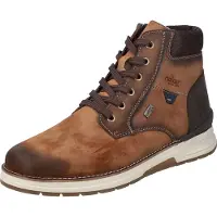 Rieker Bottines à lacets caramel / brun foncé