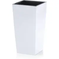 Prosperplast Pot De Fleur 19l Avec Insert Urbi Square Durs240-S449 Blanc