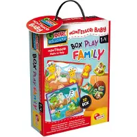 Lisciani Puzzle Montessori 6 Pièces Animaux