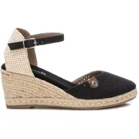 Refresh 17196 Wedge Espadrilles Noir EU 37 Femme