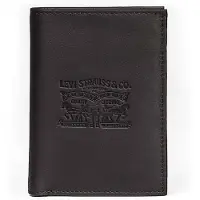 Levis Accessories Vintage Two Horse Vertical Wallet Noir Homme