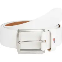 Tommy Hilfiger Ceinture 'Denton' blanc