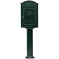 Ks Verlichting Boîte aux lettres Postbox B20 Max max sur jambe - anthracite