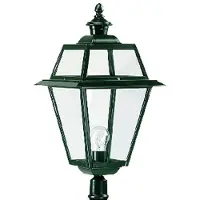 Ks Verlichting Lampe lanterne carrée nostalgique Maasdam K14 vert