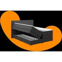 Emma Le Lit Boxspring Royal avec Rangement