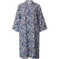 s.Oliver Robe-chemise bleu marine / bleu roi / rose / blanc