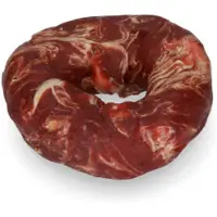 Brekz Rawhide Donut au bœuf et poisson pour chien