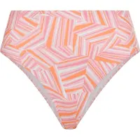 LASCANA Bas de bikini 'Lisa' orange / rose / blanc