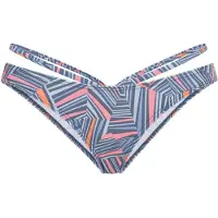 LASCANA Bas de bikini 'Lisa' bleu-gris / bleu clair / abricot / rose clair