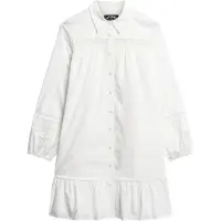 Superdry Robe-chemise blanc
