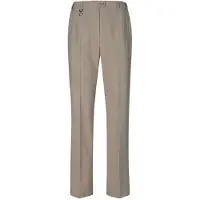 Goldner Pantalon à plis 'Anna' noisette