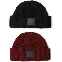 MINOTI Bonnet bordeaux / noir