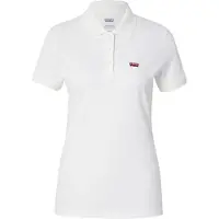 Levi's T-shirt 'Slim Polo Shirt' rouge / blanc