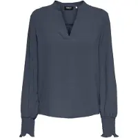 ONLY Chemisier 'ONLMETTE' bleu foncé
