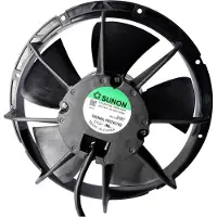 SUNON CF2207LBL-000U-HB9 Ventilateur axial 230 V/AC 315.93 m³/h (Ø x H) 250 mm x 77.4 (250 mm, 1x), Ventilateur PC, Noir
