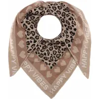 Zwillingsherz Foulard 'MICHA' beige
