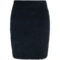 Swirly Jupe bleu foncé / noir