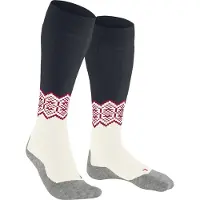 Falke - Chaussettes de ski - Falke Sk2 Intermediate Women Off-White pour Femme en Laine - Taille 39-40 - Noir