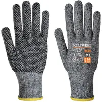 Portwest Gants anti-coupures Portwest A640 Sabre à picots PVC Gris 8