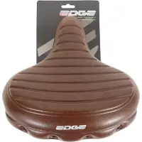 Edge Selle de vélo Urban XL Wave Marron