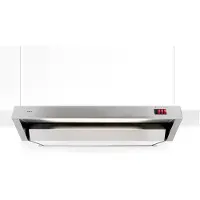 NOVY 949 onderbouwdampkap dubbele motor 90 cm inox