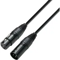 AH CABLES - K3DMF1000 - Câble DMX XLR mâle vers XLR femelle - 10.00 m