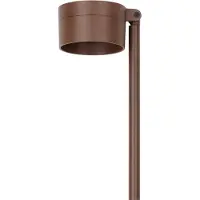 Lombardo Hasta Borne / Lampadaire de jardin 3000K | Corten IP66 Ampoule Incluse