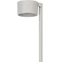 Lombardo Hasta Borne / Lampadaire de jardin 3000K | Light Grey IP66 Ampoule Incluse