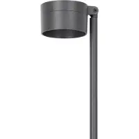 Lombardo Hasta Borne / Lampadaire de jardin 4000K | Dark Grey IP66 Ampoule Incluse