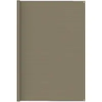 vidaXL Tapis de tente 250x400 cm Taupe