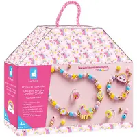 Janod Coffret création 4 Bijoux en bois Rainbow Land