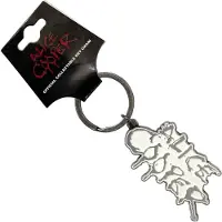 Alice Cooper Dripping Logo Porte-clés en argent