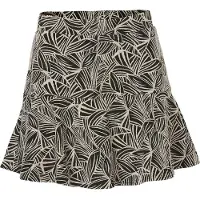KOROSHI Jupe beige / noir
