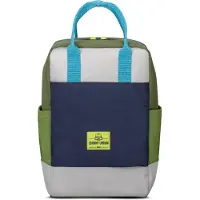 Johnny Urban Sac à dos 'Linus' bleu marine / azur / gris / kaki