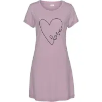 Vivance T-shirt gris foncé / mauve