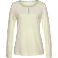s.Oliver T-shirt écru / vert chiné