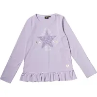 KOROSHI T-Shirt lilas / violet clair