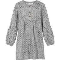 MINOTI Robe gris chiné / noir