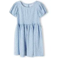 MINOTI Robe bleu / jaune / vert / blanc